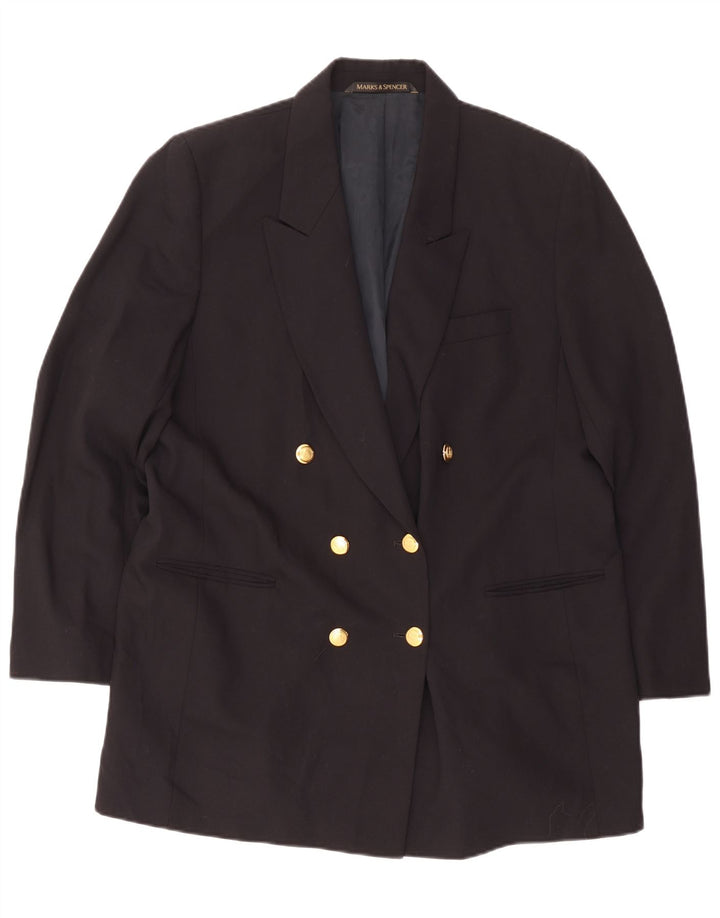 Marks & Spencer Chaqueta St. Michael Blazer para Mujer UK 20 2XL Azul Marino