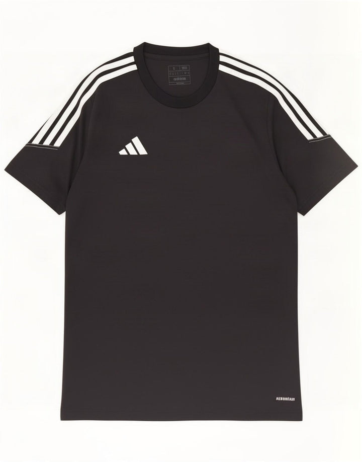 Adidas Hombre Aeroready Camiseta Top Pequeño Poliéster Negro