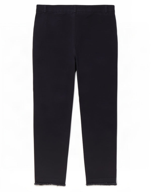 Marks & Spencer Pantalones cortos ajustados para mujer UK 12 Medium W30 L24 Azul marino