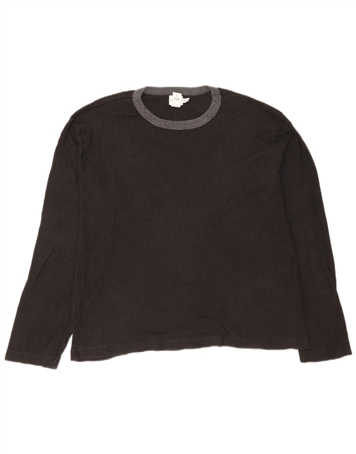 Calvin Klein Jeans Hombre Top Manga Larga 2XL Algodón Negro
