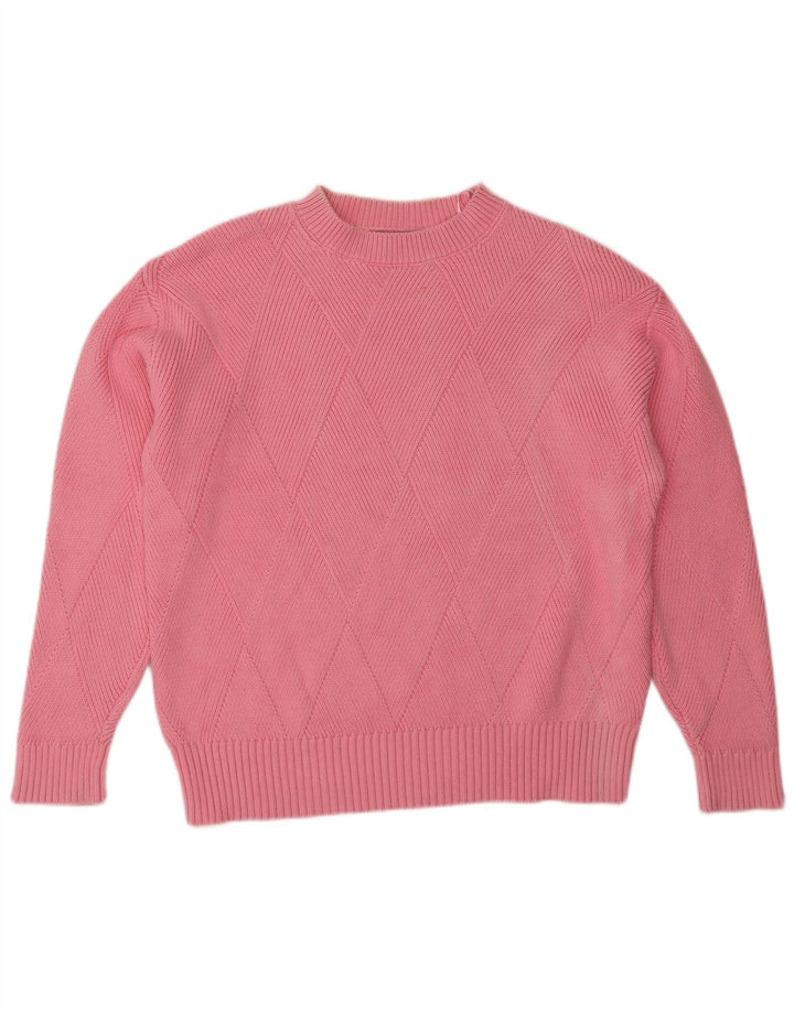 Marks & Spencer - Jersey de cuello redondo para mujer, talla 40, color rosa medio