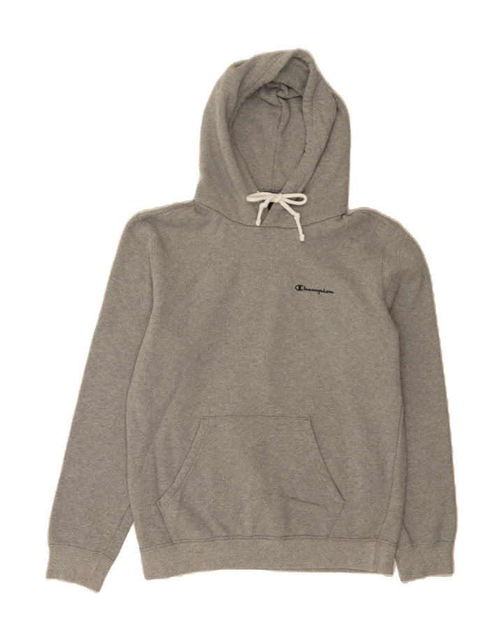 CHAMPION Mens Hoodie Jumper Medium Grey Cotton Vintage Champion and Second-Hand Champion from Messina Hembry 