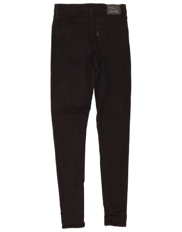 Vaqueros Levi's Mile High Super Skinny para mujer W30 L32 Algodón negro