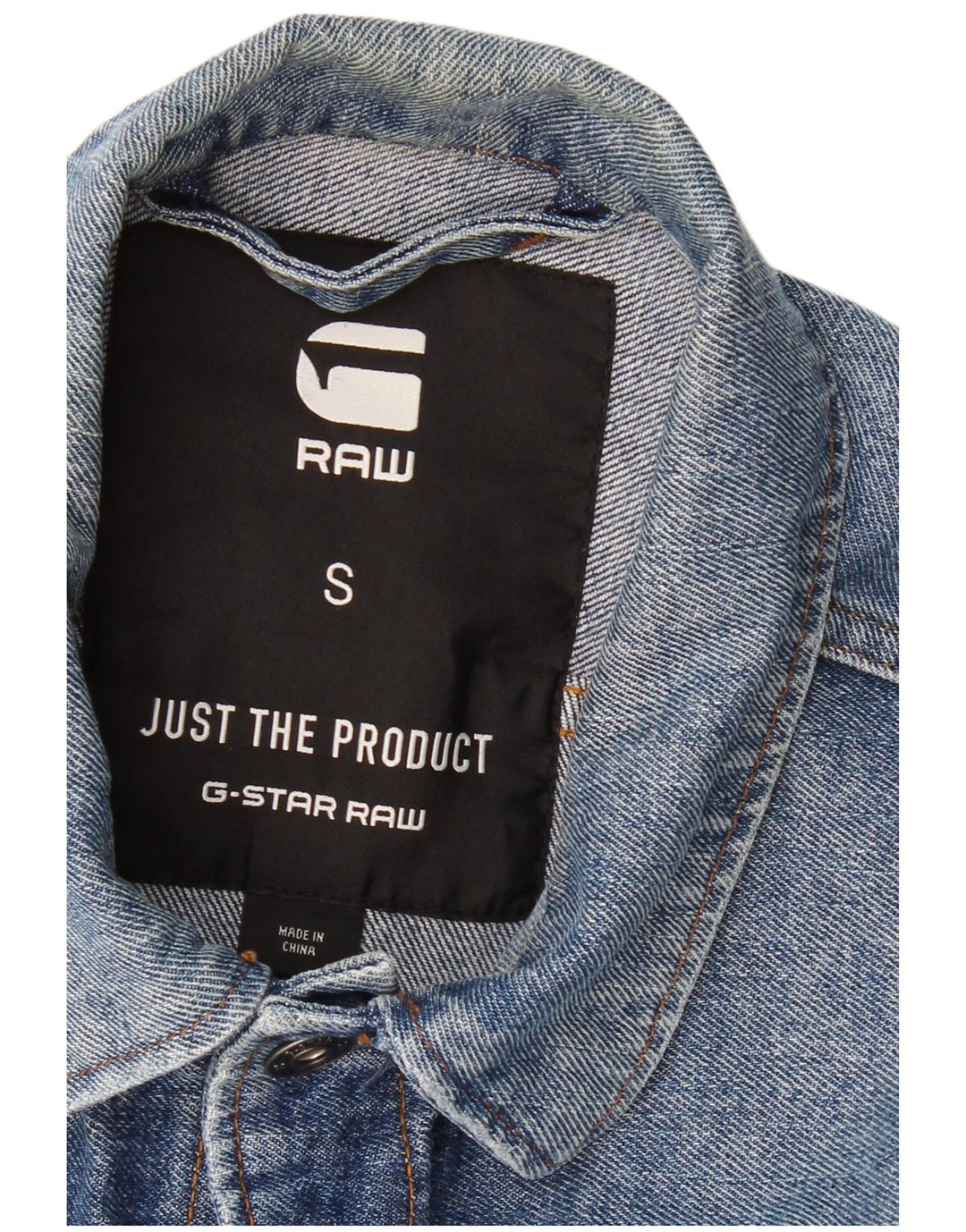 G-Star Chaqueta vaquera para hombre UK 36 Small Azul