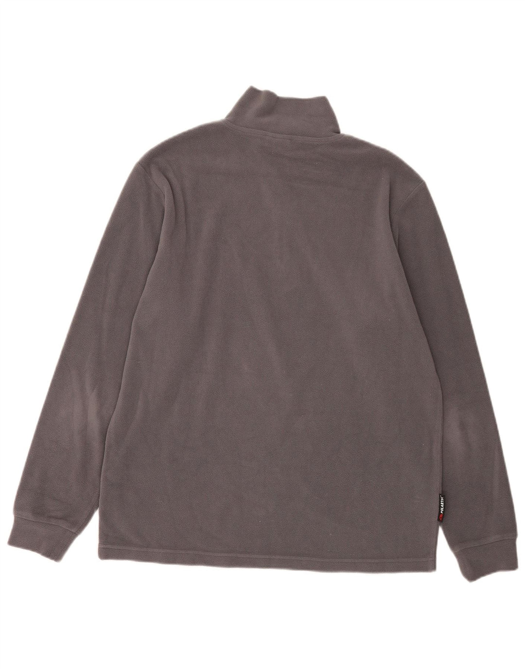 Jersey de forro polar con cuello y cremallera para hombre Invicta Poliéster gris grande