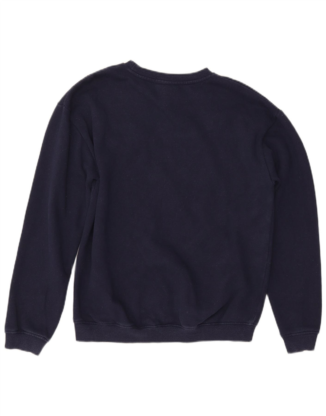 ELLESSE Sudadera gráfica para mujer Jumper UK 12 Medium Azul marino Algodón