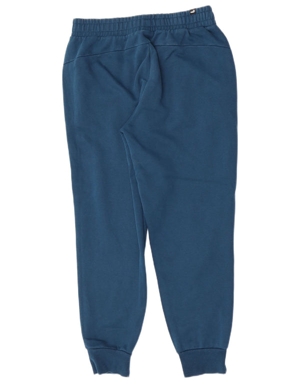 Puma Pantalones De Chándal Para Hombre Joggers Large Azul Algodón