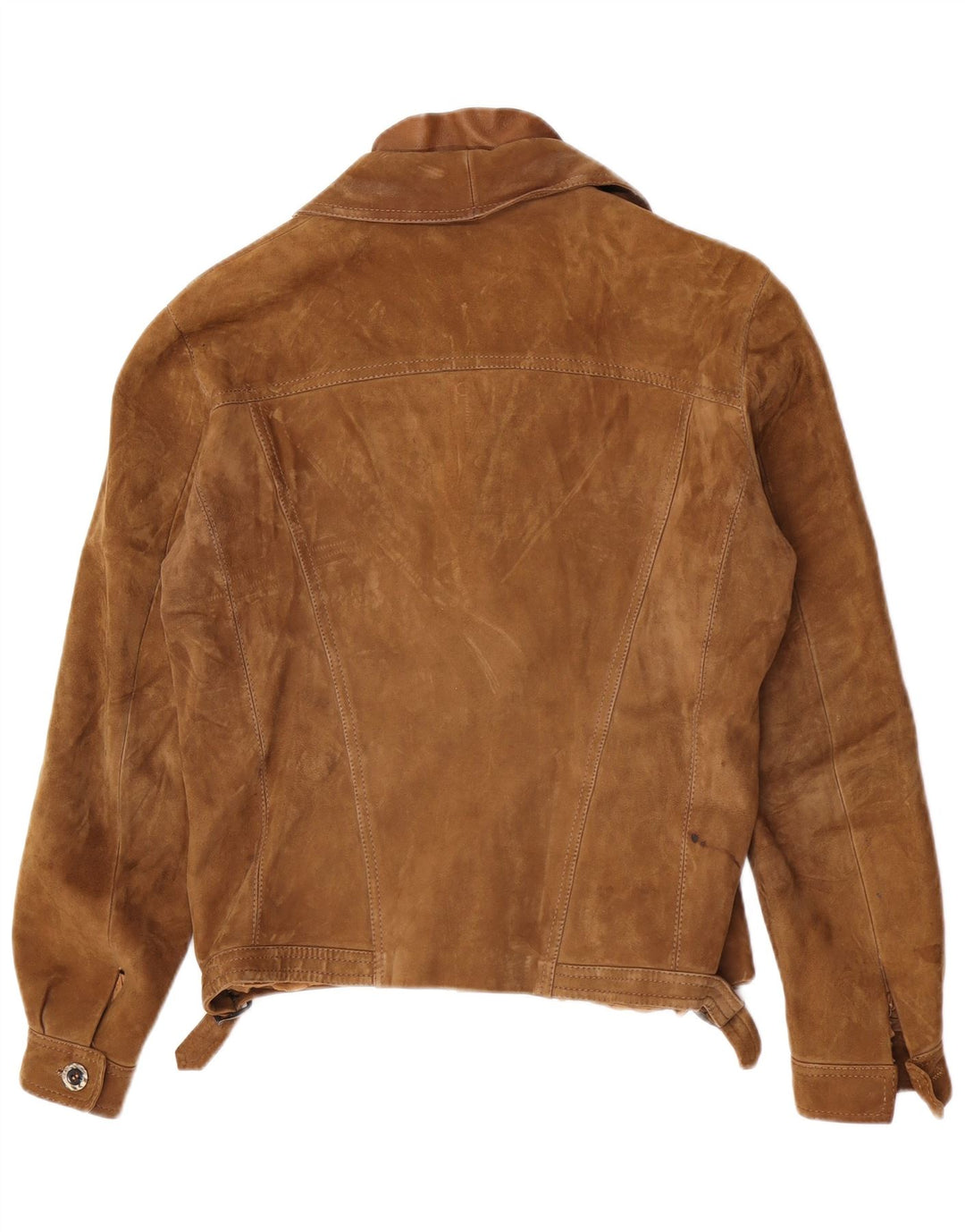 Chaqueta de ante vintage para hombre IT 48 Beige medio