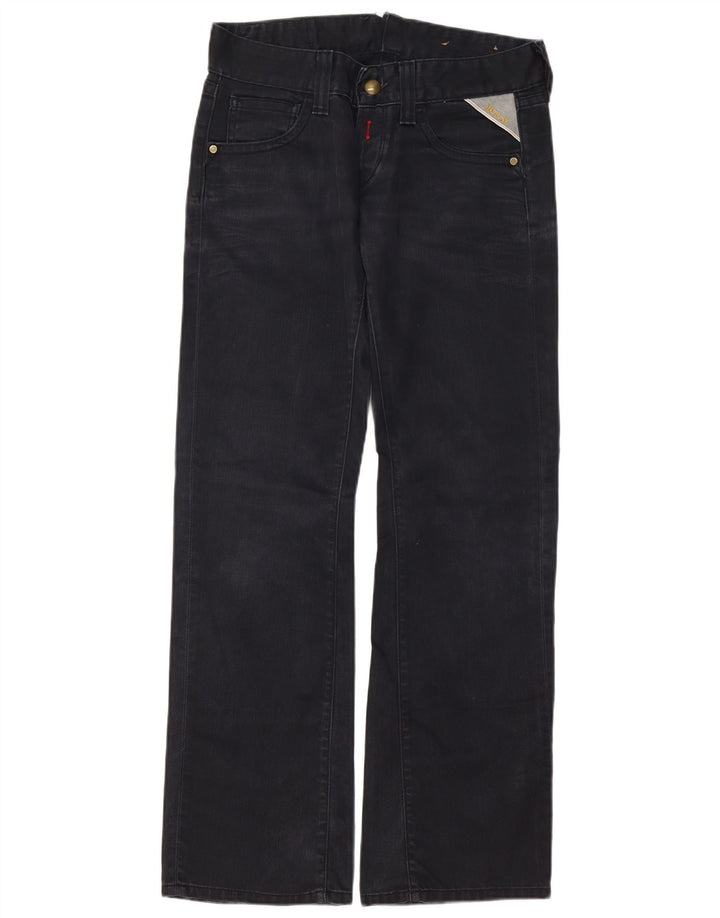 Vaqueros Bootcut Replay Mujer W30 L32 Algodón Negro