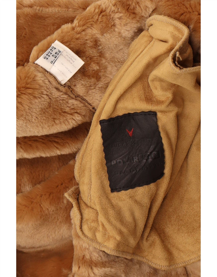 FUCHS & SCHMITT Chaqueta Sherpa para mujer UK 44 Piel polar beige mediana