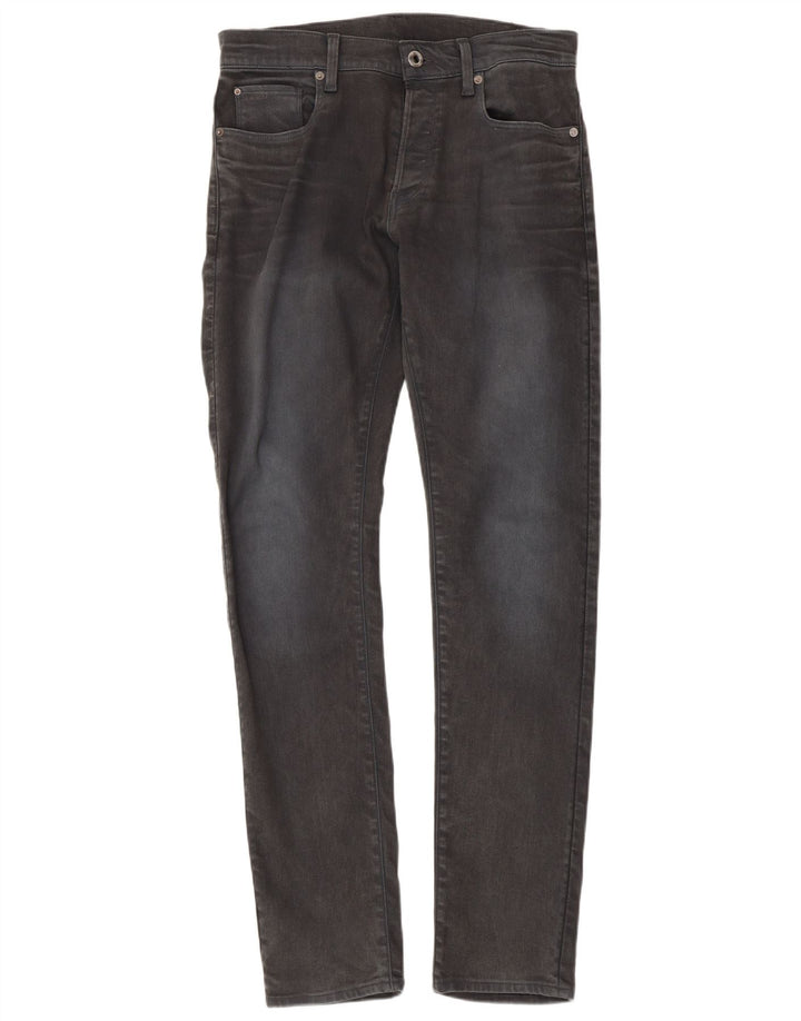 G-STAR Vaqueros Slim 3301 para Hombre W31 L34 Algodón Negro