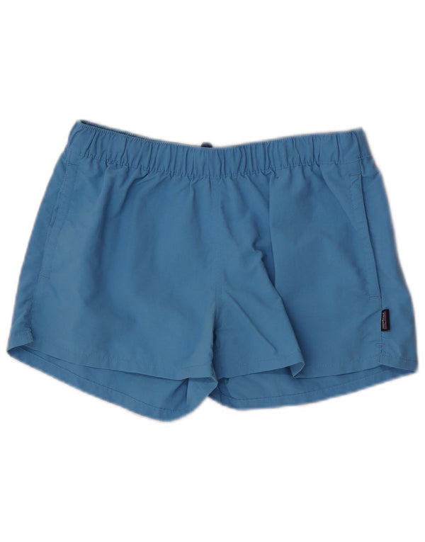 Pantalones cortos deportivos Patagonia para mujer UK 12 Medium Blue Nylon