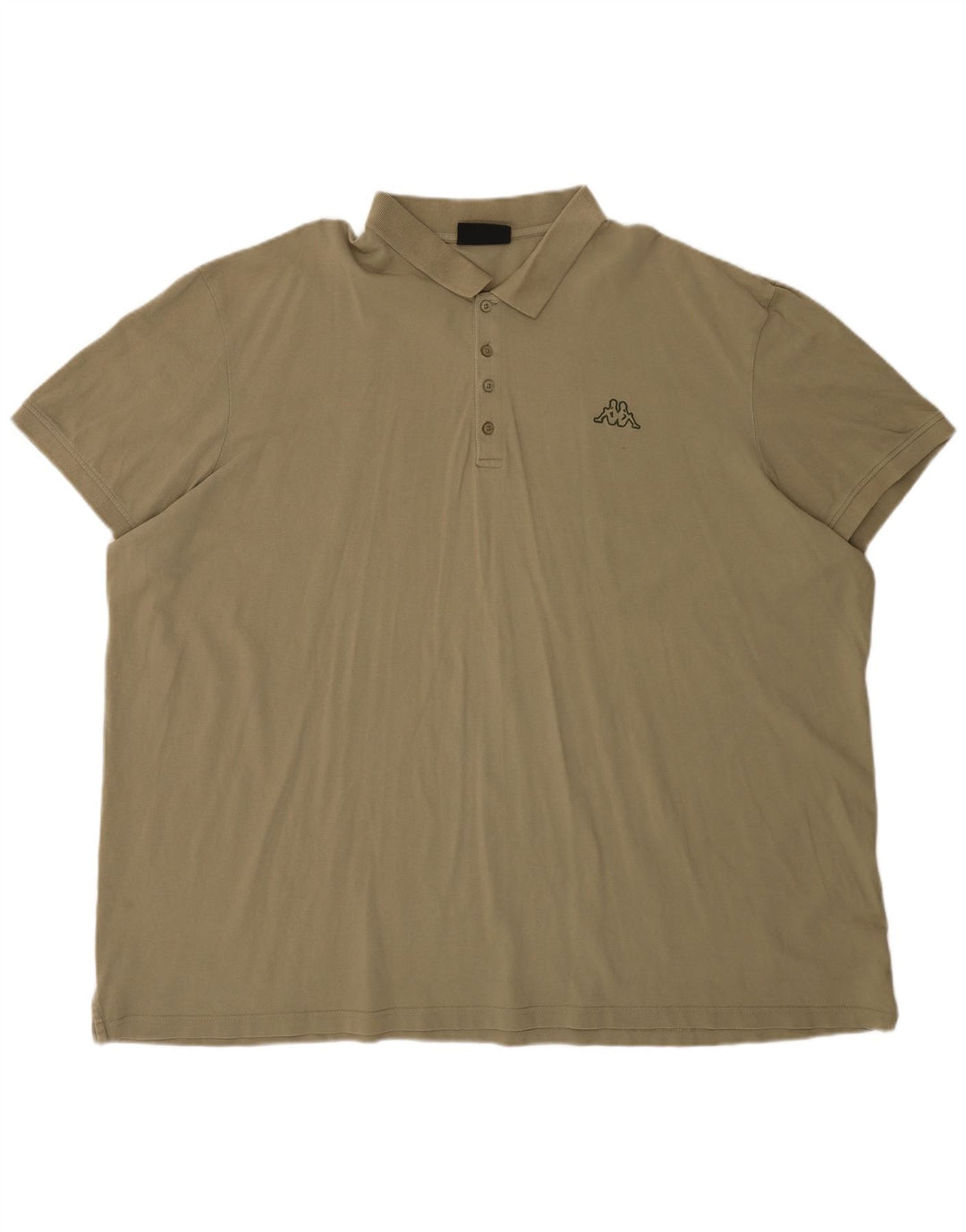 Kappa Polo Hombre 6XL Caqui Algodón