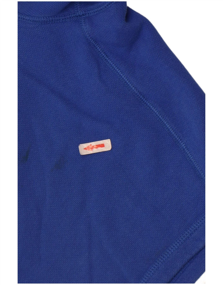 Nike - Pantalones cortos deportivos para hombre, talla grande, algodón azul