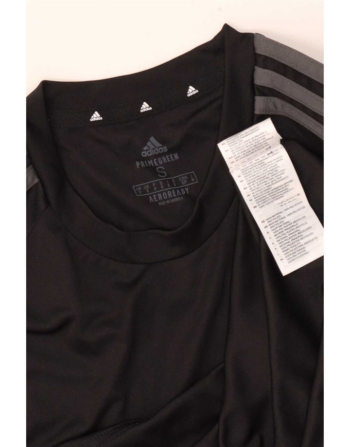 Adidas Hombre Aeroready Camiseta Top Pequeño Poliéster Negro