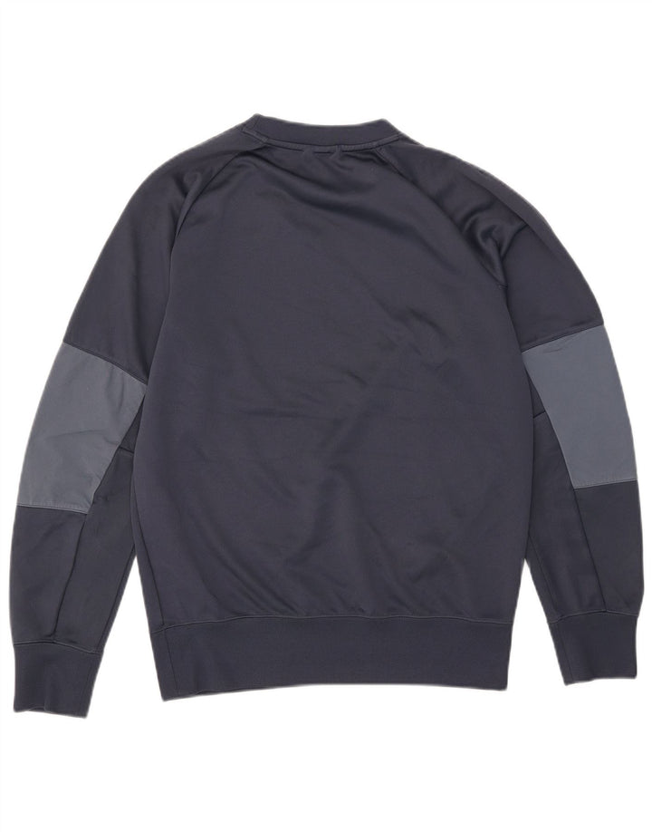 Nike - Sudadera con gráfico para hombre (talla pequeña), color azul marino, poliéster