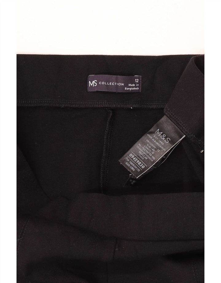 Marks & Spencer Leggings para mujer UK 12 Medium Viscosa negra