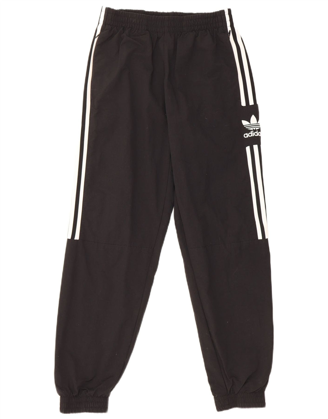 Adidas Hombre Pantalones De Chándal Joggers Small Negro Nylon