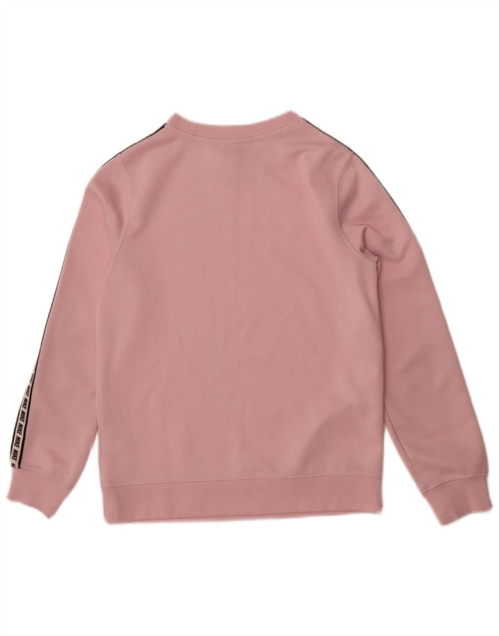Nike Sudadera estampada para niña 10-11 años Poliéster rosa medio