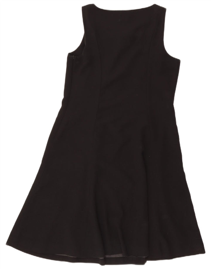Hobbs Vestido acampanado sin mangas para mujer UK 46 Grande Poliéster negro