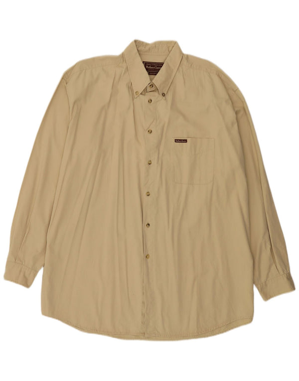 Camisa Marlboro Classics Hombre 3XL Algodón Beige