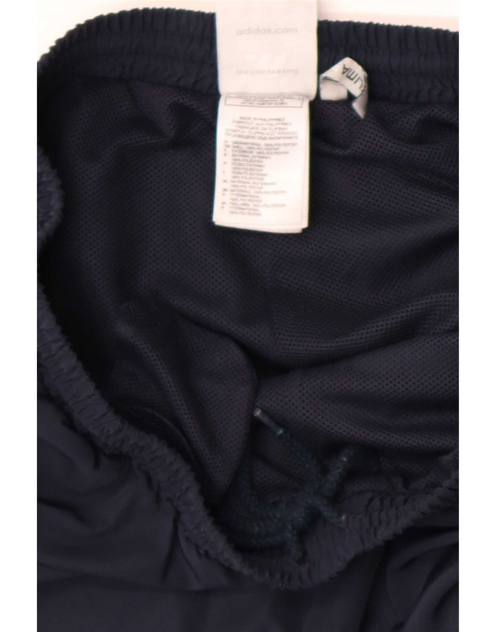 Adidas Hombre Climacool Pantalones De Chándal Grande Azul Marino Colorblock