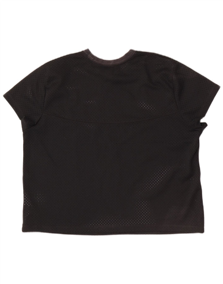 Nike Camiseta gráfica para mujer UK 40 XL Poliéster negro