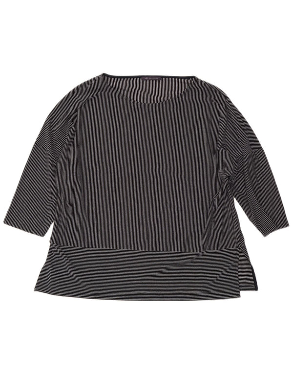 Marks & Spencer - Camiseta para mujer con manga 3/4, talla 40, talla XL, color azul marino