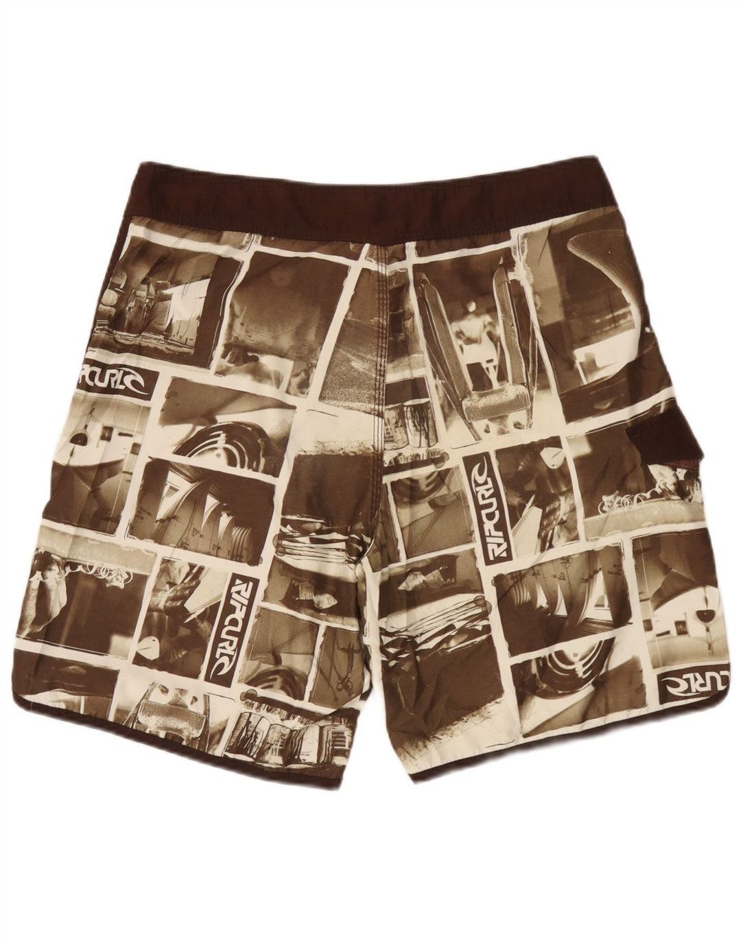 Rip Curl Hombre Bañador Gráfico XL Marrón Patchwork