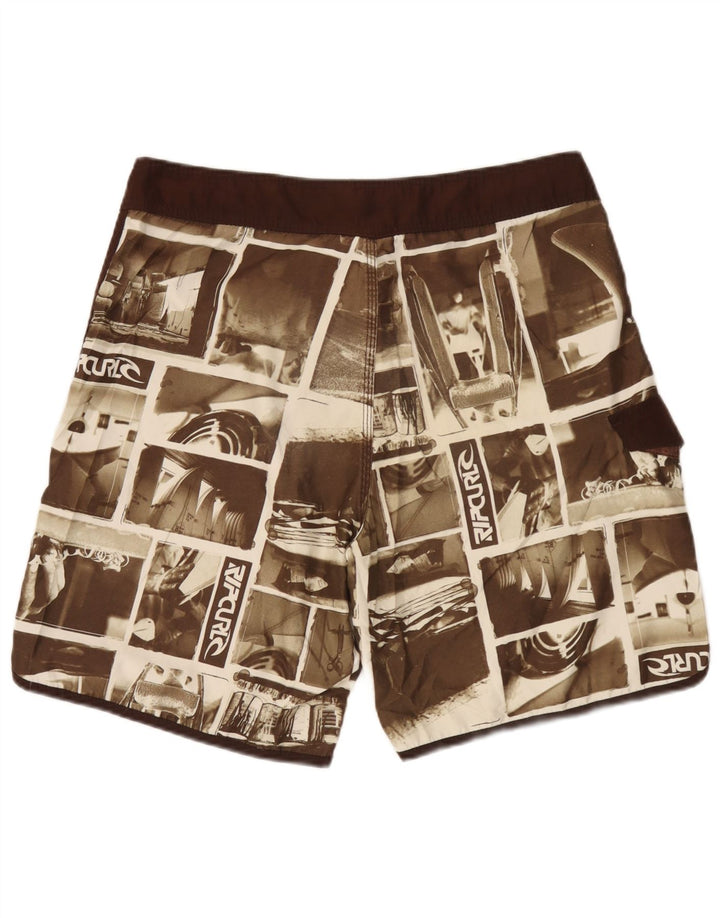 Rip Curl Hombre Bañador Gráfico XL Marrón Patchwork