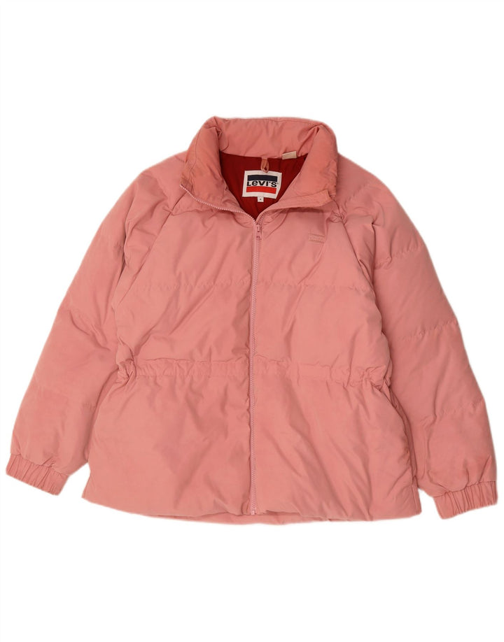 Levi's Chaqueta acolchada para mujer UK 44 Poliéster rosa medio