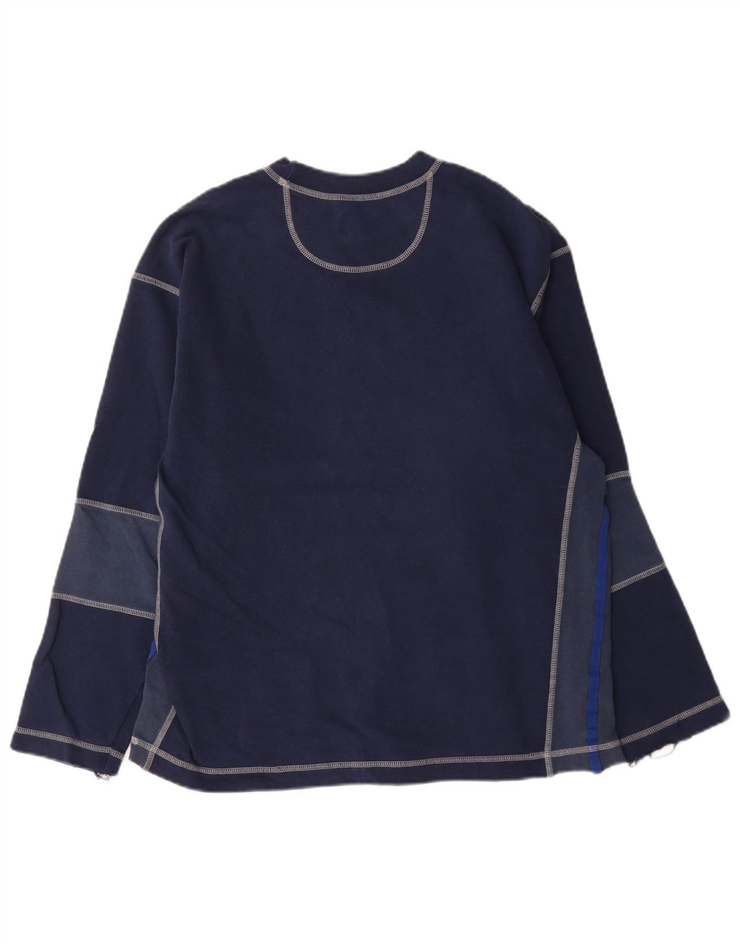 Levi's Hombre Top Manga Larga Algodón Colorblock Azul Marino Medio