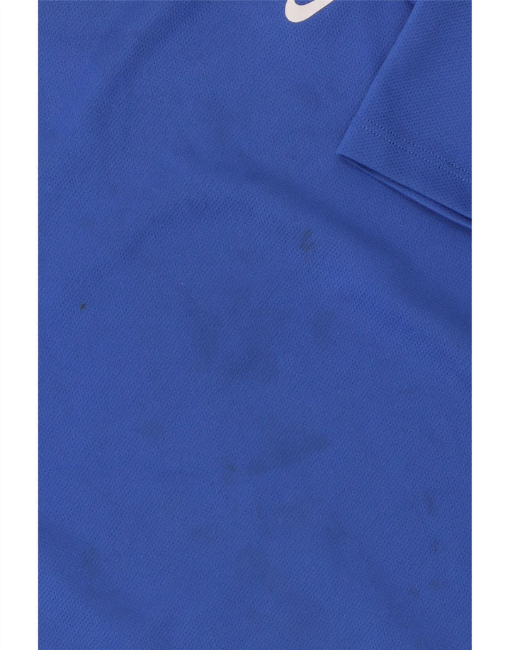 Nike Camiseta Dri Fit para niños 10-11 años Azul Medio Poliéster