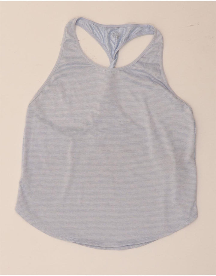 Under Armour Camiseta sin mangas para mujer UK 10 Small Azul Poliéster