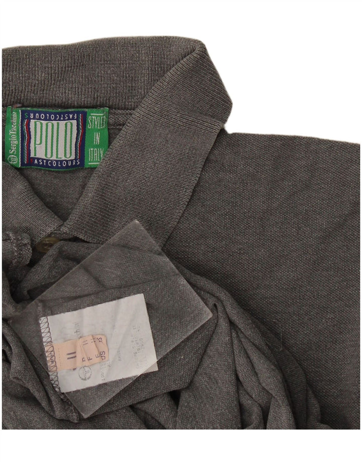 Sergio Tacchini Polo Hombre XS Gris Algodón