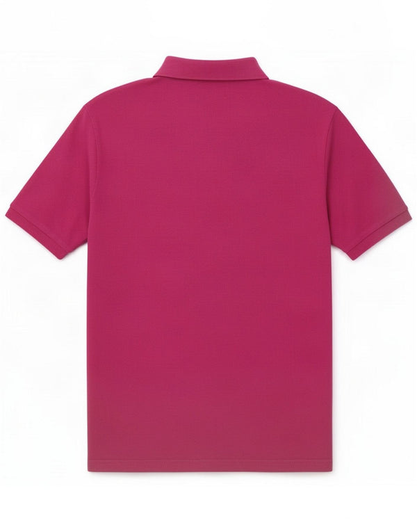 Polo Kappa para hombre de algodón rosa grande