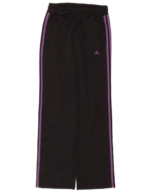 ADIDAS Pantalones de chándal para mujer UK 10 Small Black Poliéster
