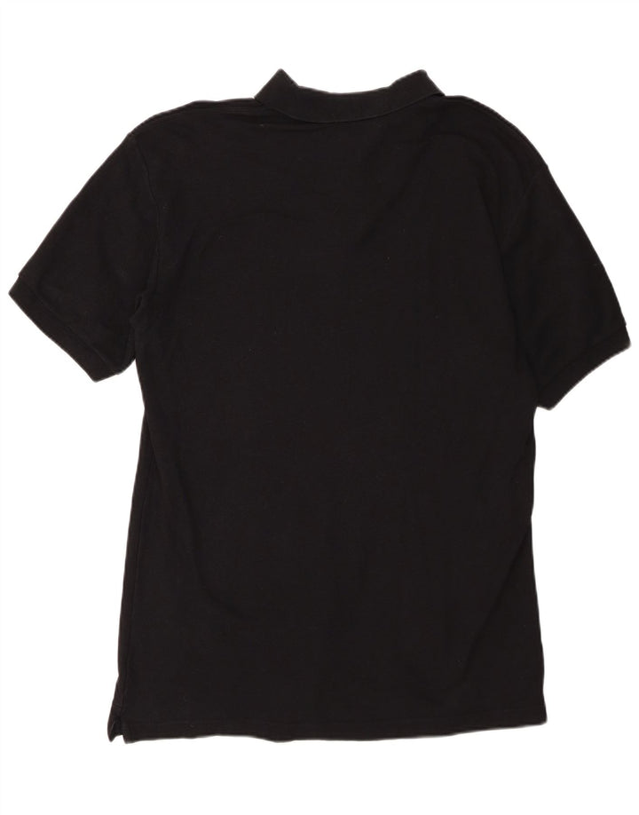 Polo Fila Hombre Negro Mediano