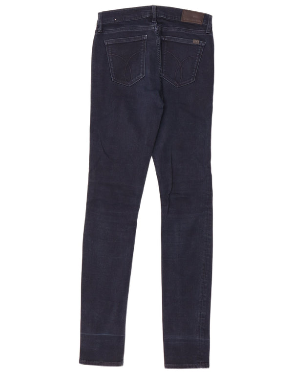 Calvin Klein Jeans ajustados de talle medio para mujer W26 L32 Algodón azul