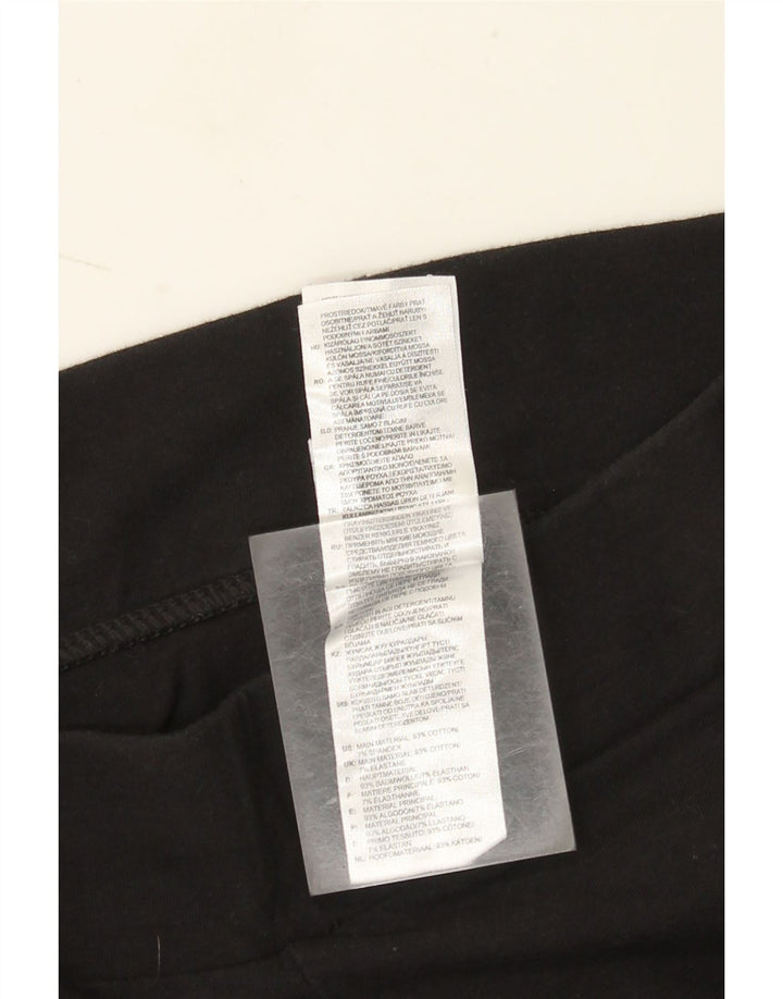 Adidas Leggings para mujer Reino Unido 10 Pequeño Algodón Negro