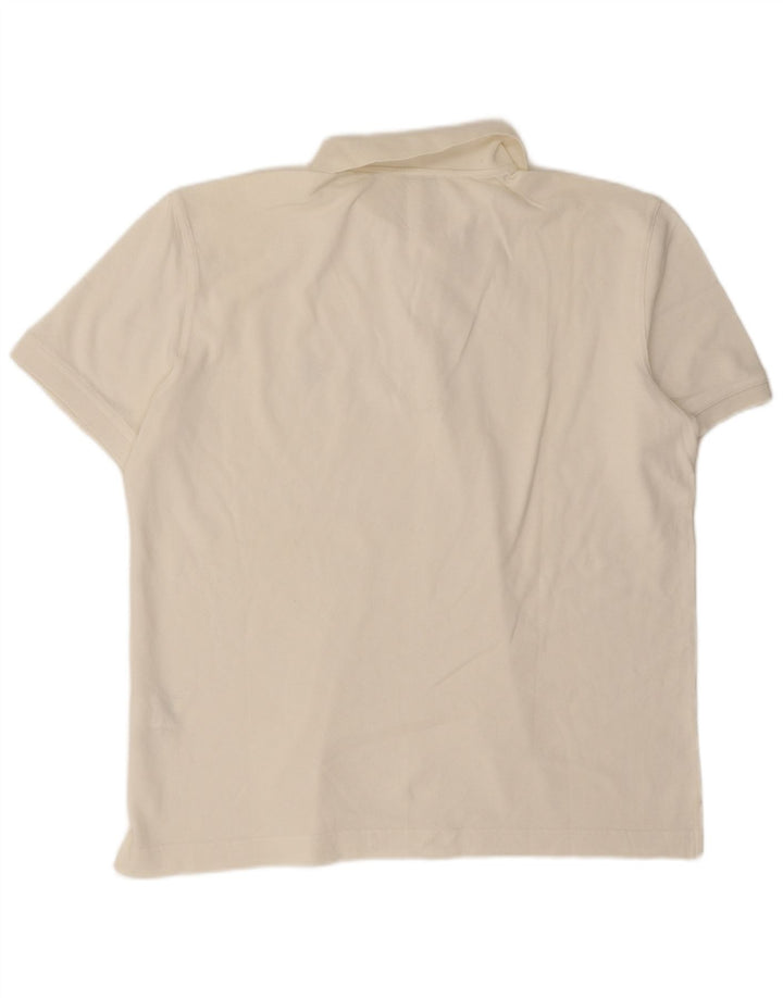 Benetton Polo Hombre XL Blanco Algodón