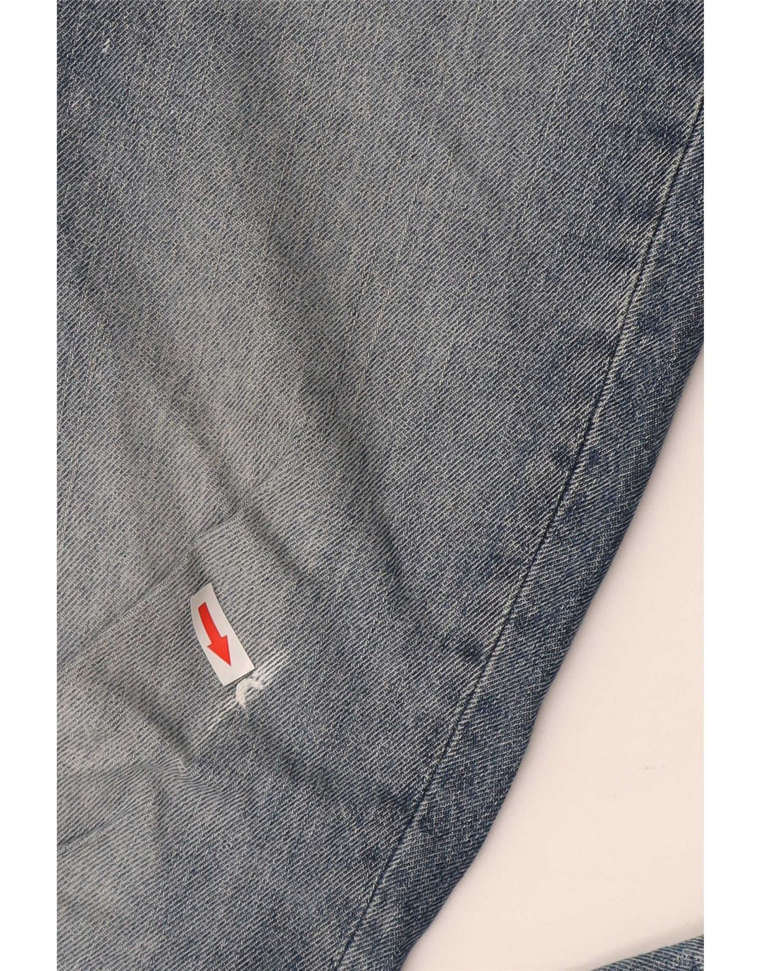 Vaqueros rectos desgastados para mujer G-Star W32 L32 Algodón azul