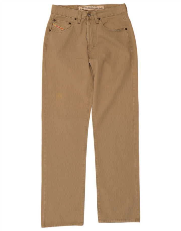 DIESEL Pantalón casual recto para hombre W29 L31 Algodón beige