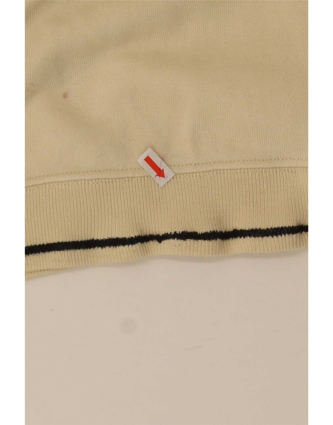 Champion Sudadera Con Cuello Y Cremallera Gráfica Para Hombre Jersey Pequeño De Algodón Beige