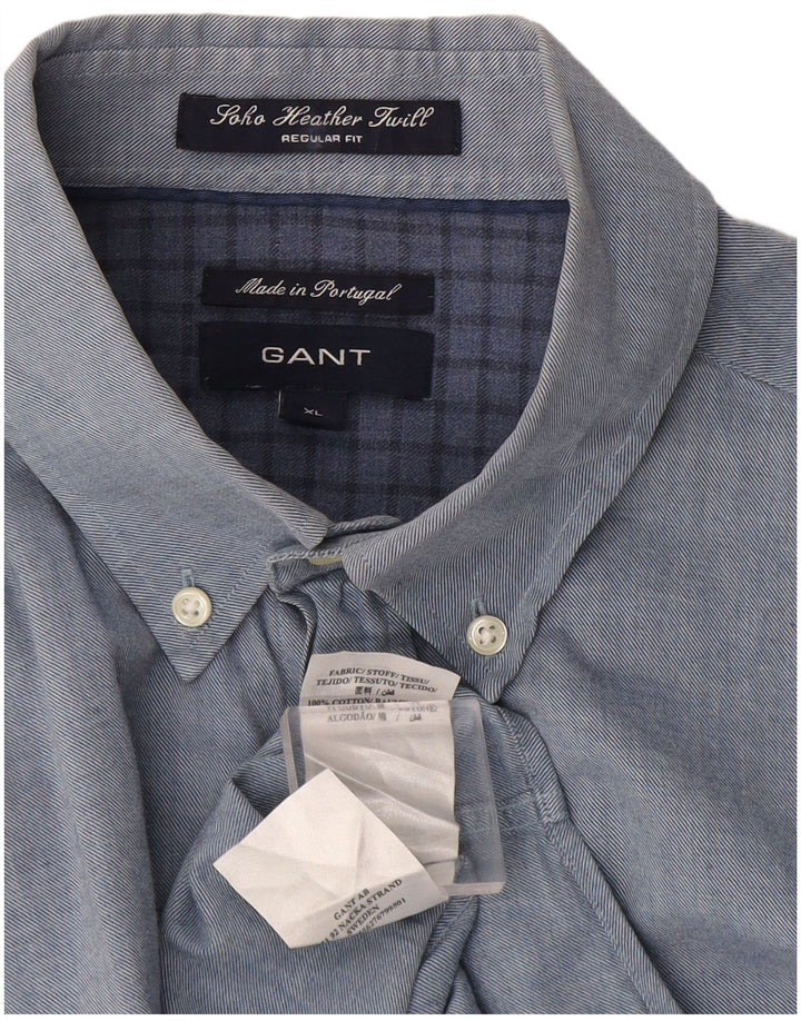 Gant Hombre Soho Regular Fit Camisa XL Algodón Azul