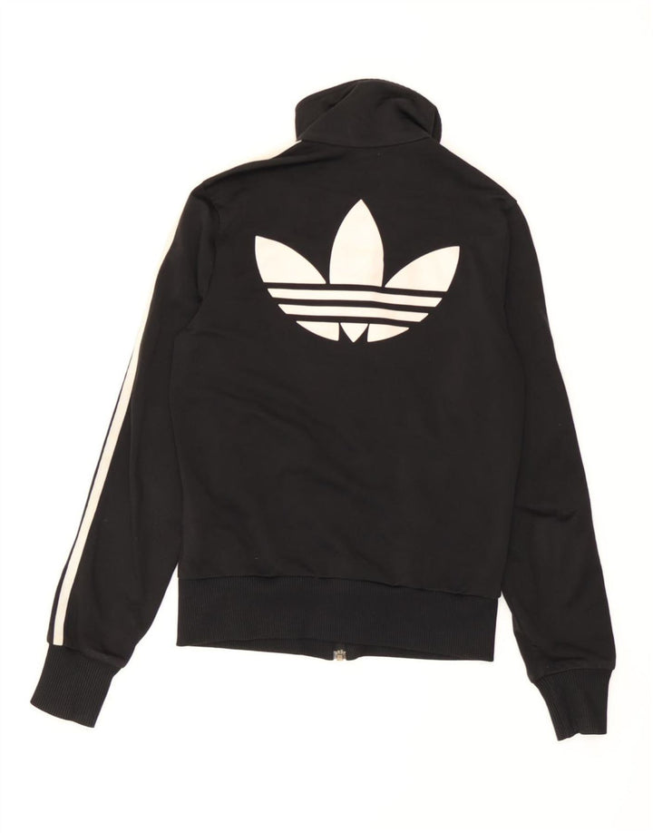 Adidas Chaqueta de chándal gráfica para mujer EU 34 XS Poliéster negro