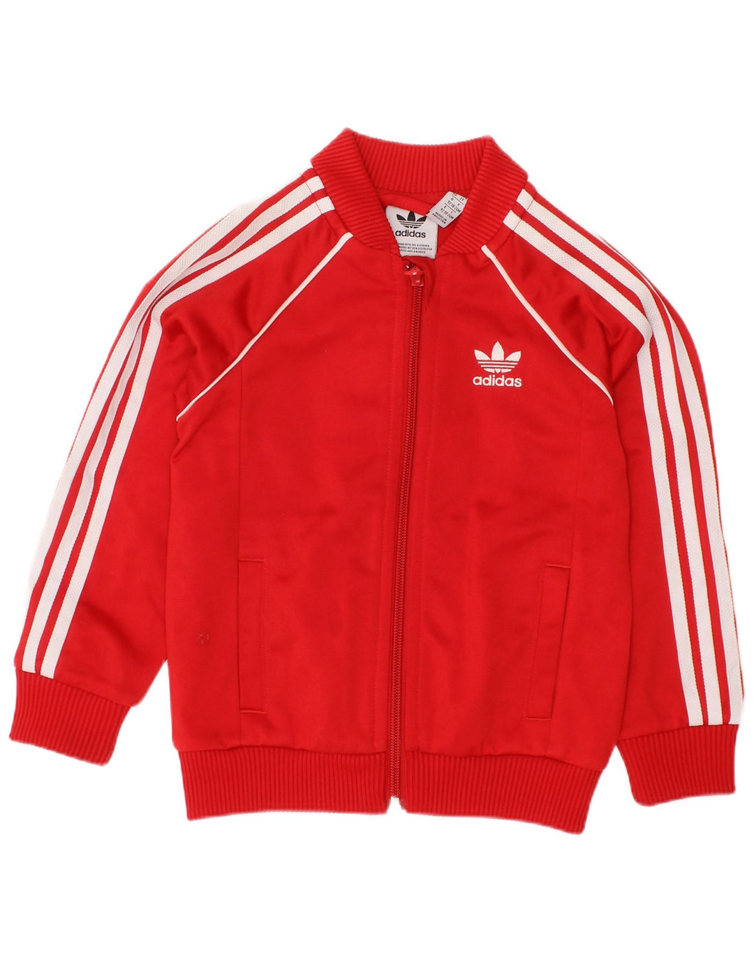 ADIDAS Pantalón Chándal Bebé Niña 18-24 Meses Rojo Poliéster