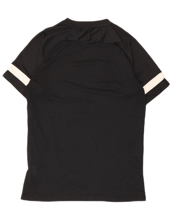 Camiseta Nike Hombre Top Medium Negro Rayas Poliéster Deportes