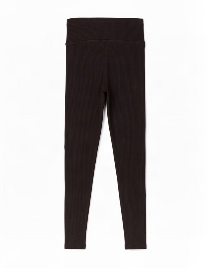 Puma Leggings para mujer Reino Unido 10 Pequeño Algodón Negro