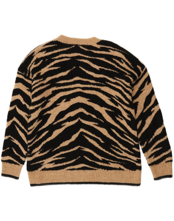 Marks & Spencer Jersey con Cuello Barco para Mujer UK 10 Small Black